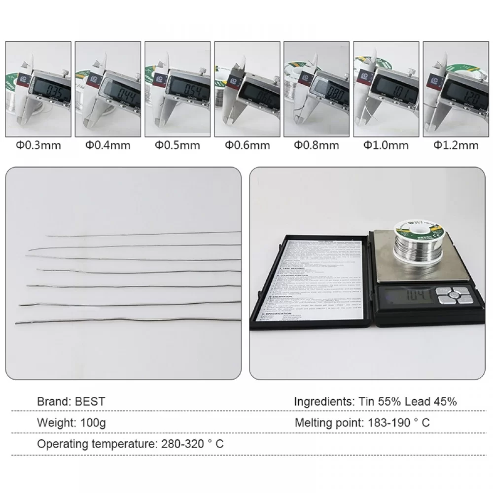 Picture of BEST 0.6mm  100g welding wire